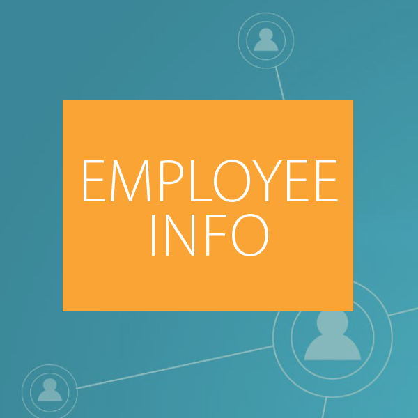 Employee information homepage